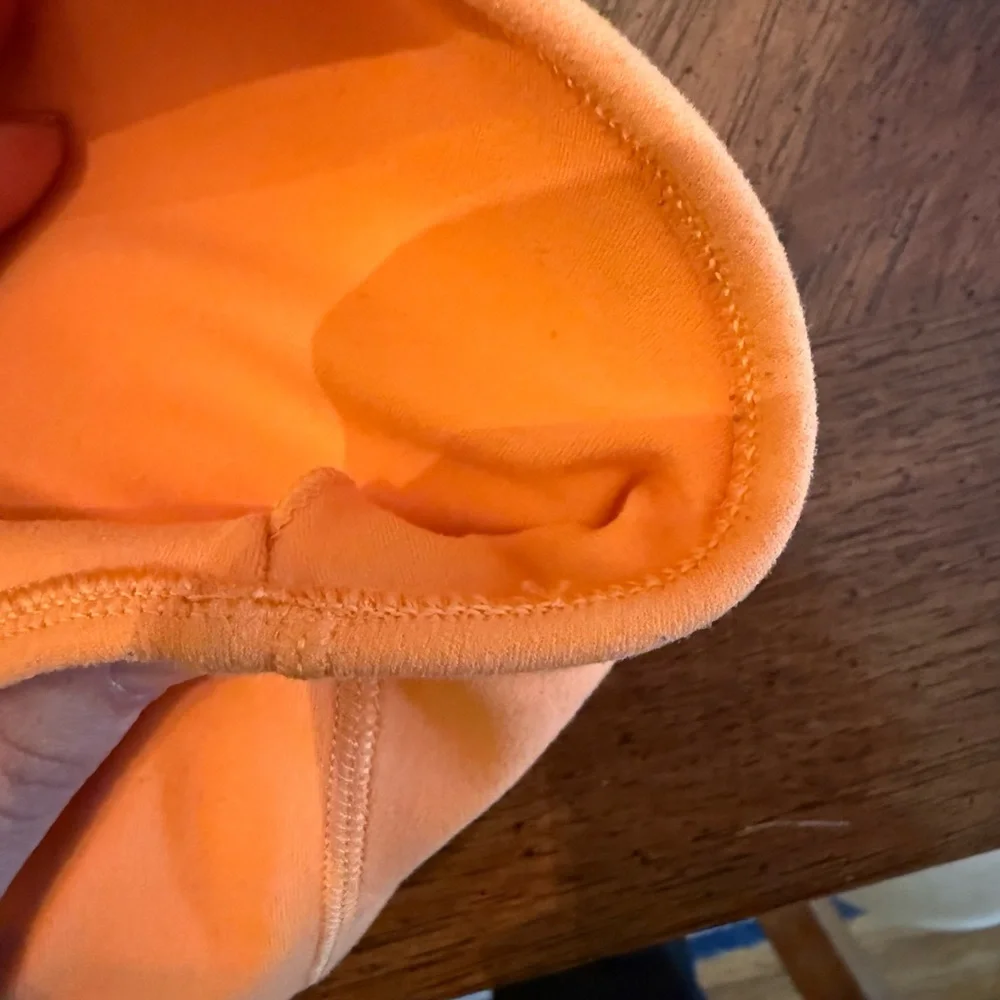 Lululemon Athletica Bright Orange Top - Picture 5 of 7